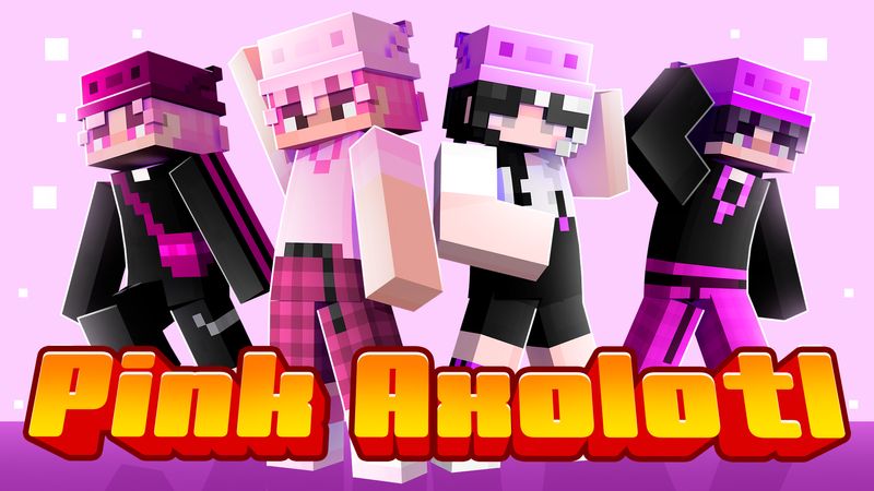 Pink Axolotl Key Art