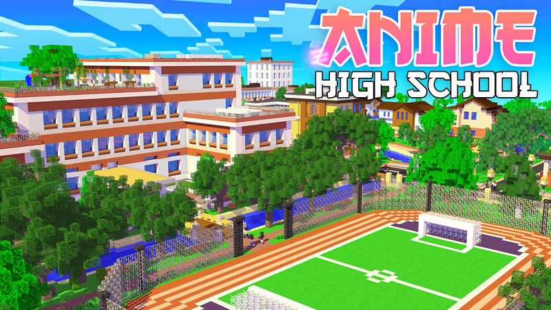 Anime High School Key Art