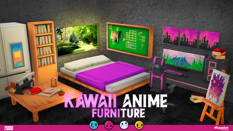 Kawaii Anime Furniture Key Art