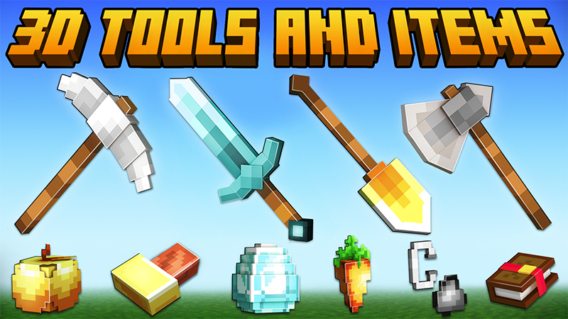 3D Tools & Items Key Art