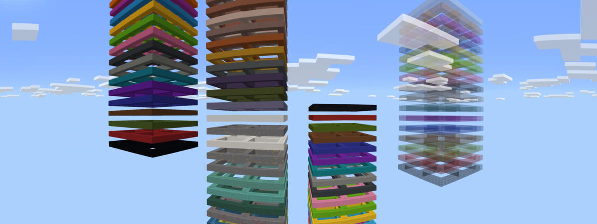 Grid Skyblock Panorama