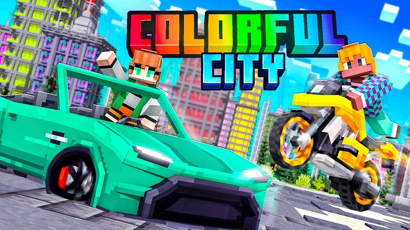 Colorful City Key Art