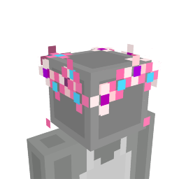 Pink Flower Crown 8 on the Minecraft Marketplace by MrAniman2