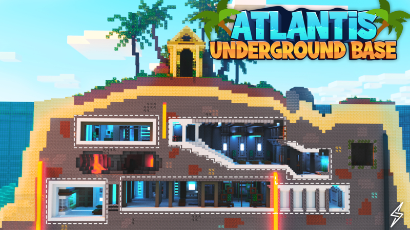 Atlantis Underground Base Key Art