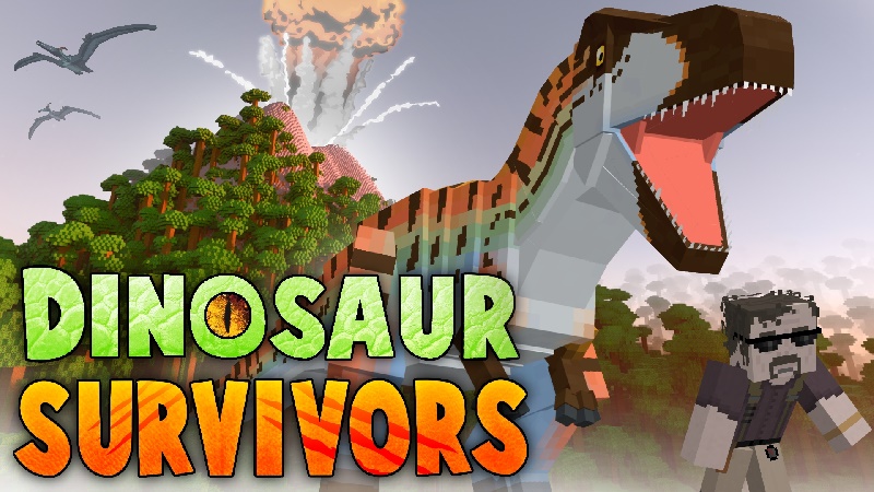 Dinosaur Survivors on the Minecraft Marketplace by compycraft