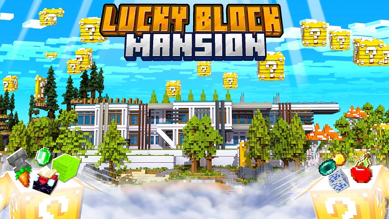 Lucky Block Mansion Key Art