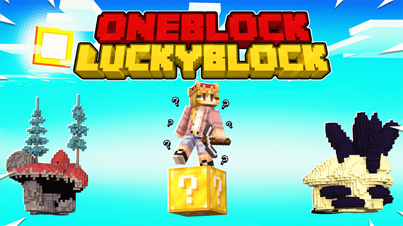 OneBlock LuckyBlock Key Art