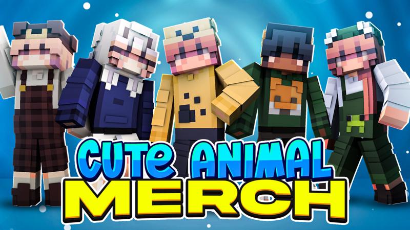 Cute Animal Merch Key Art