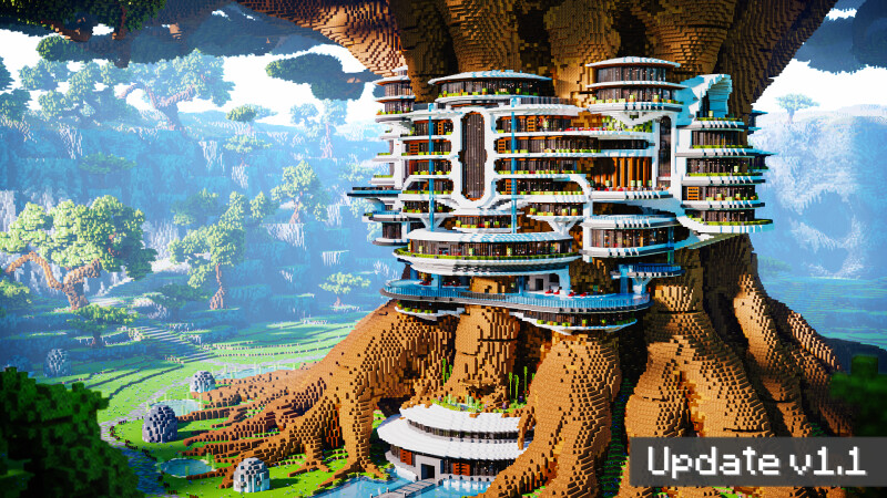 Mega Tree Mansion Key Art