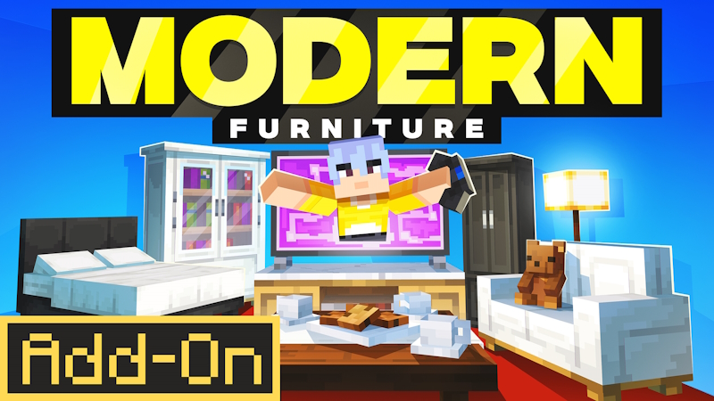 Modern Furniture Add-On on the Minecraft Marketplace by Levelatics