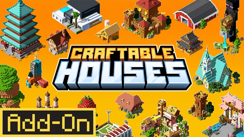 Craftable Houses Add-On on the Minecraft Marketplace by Teplight