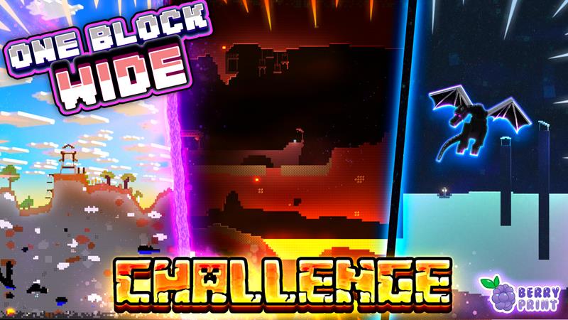 One Block Wide Challenge Key Art