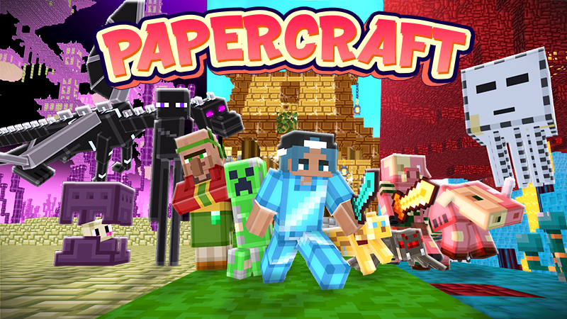 Papercraft in Minecraft Marketplace | Minecraft