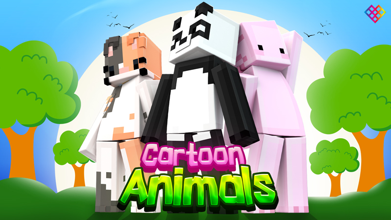 Cartoon Animals Key Art