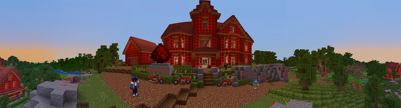 Redstone Mansion Panorama