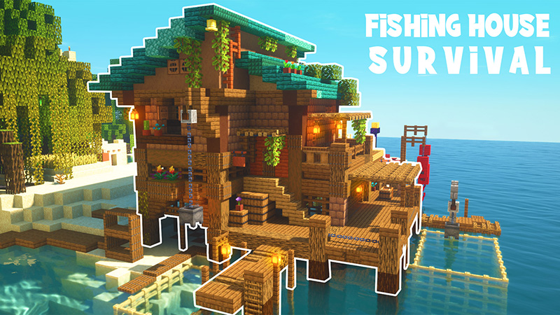 Fishing House Survival Key Art