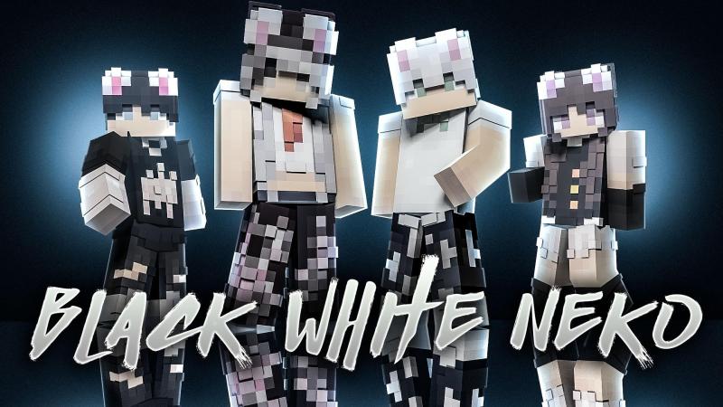 Black White Neko Key Art