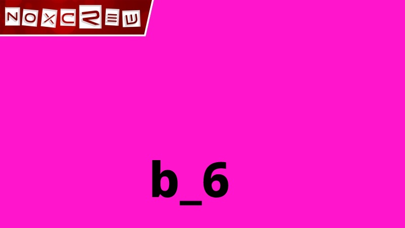 b_6 Key Art