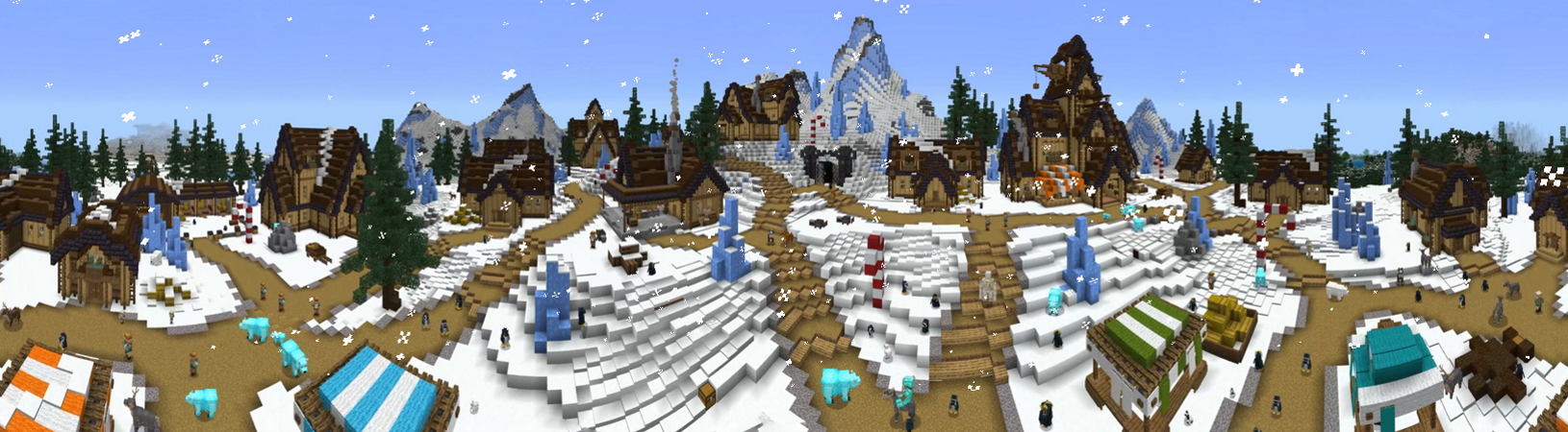 MEGA ICE VILLAGE Panorama