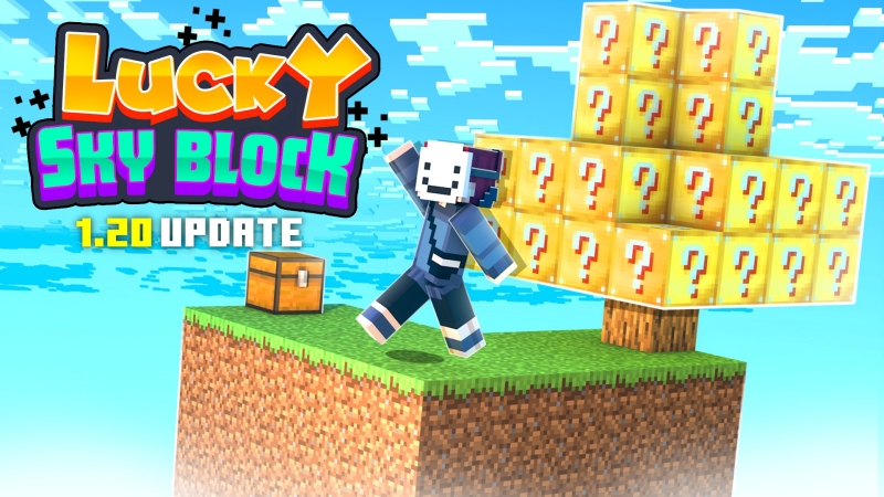 Lucky Sky Block Key Art