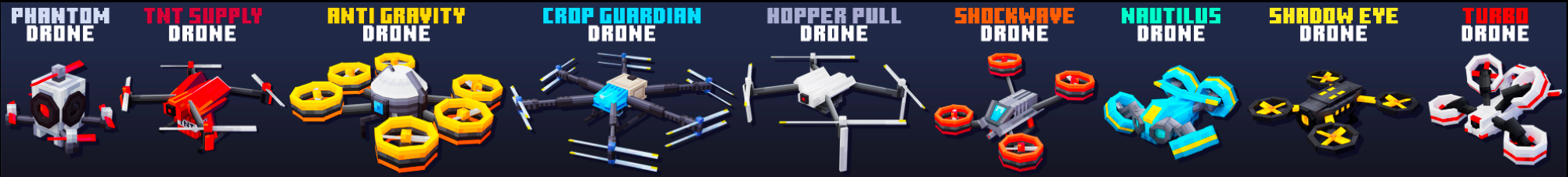 Drones Pack Panorama