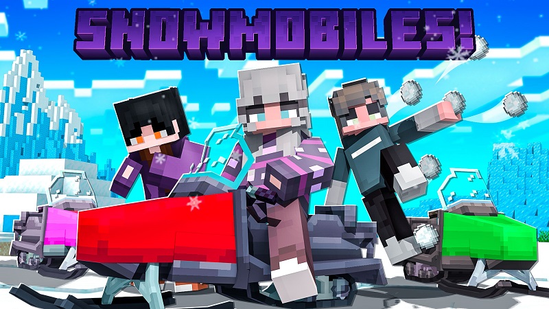 Snowmobiles! Key Art