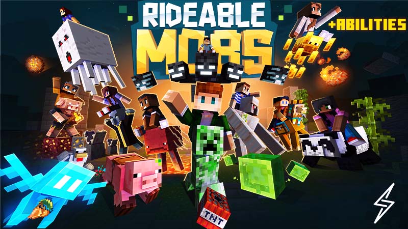 Rideable Mobs Key Art