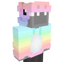 Rainbow Dinosaur Hoodie