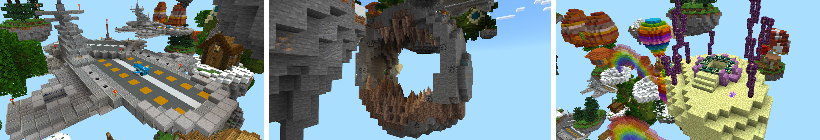 Skyblock + Islands Panorama