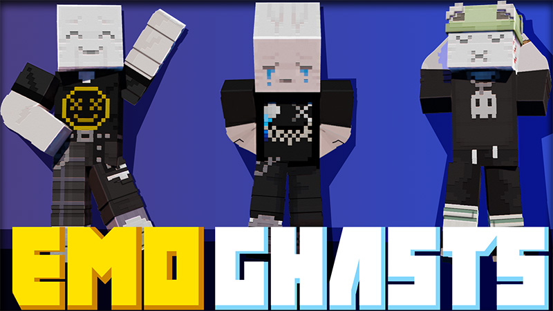 Emo Ghasts on the Minecraft Marketplace by Snail Studios