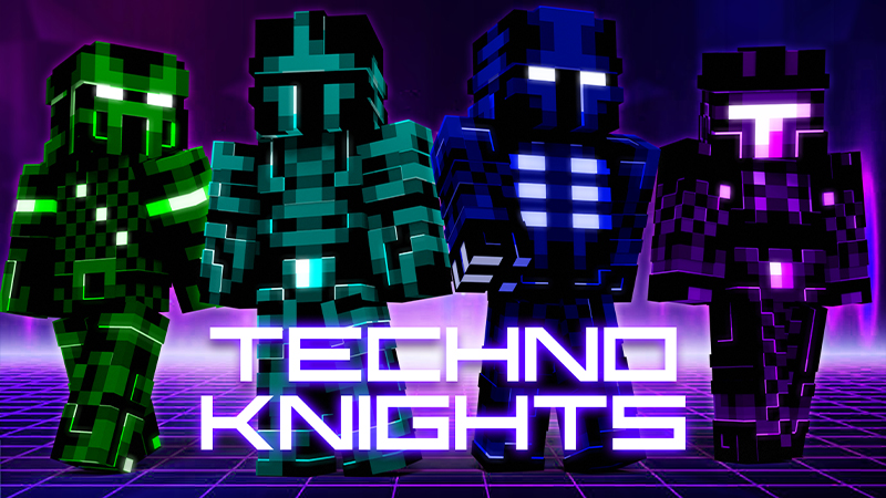 Techno Knights on the Minecraft Marketplace by Hourglass Studios