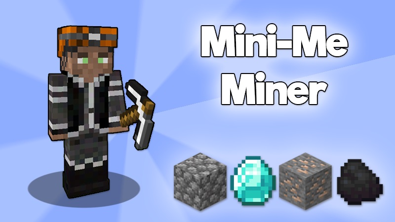 Miner Mini-Me [Skyblock] Key Art