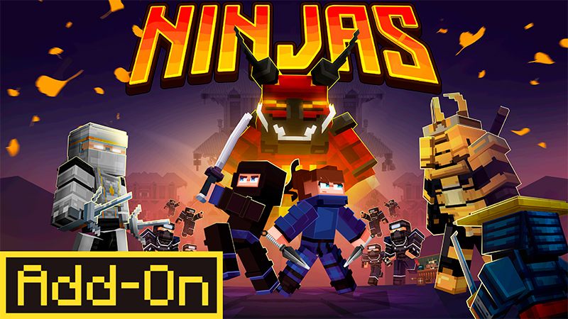 Ninjas Add-On on the Minecraft Marketplace by Diveblocks