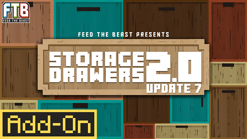 Storage Drawers 2.0 on the Minecraft Marketplace by FTB