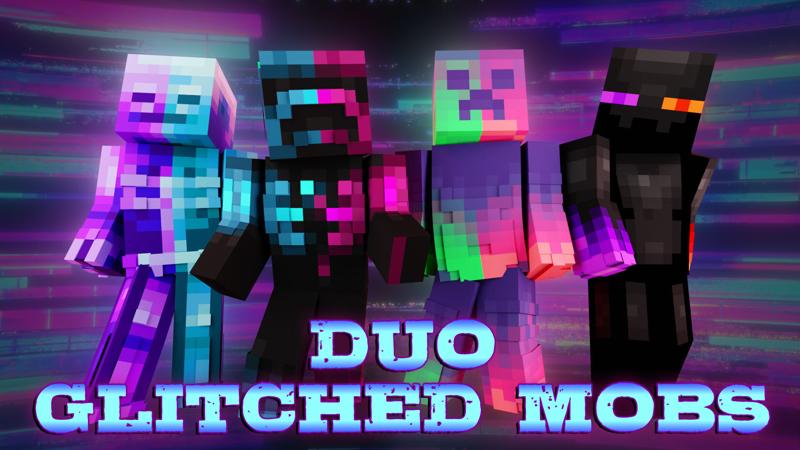 Duo Glitched Mobs Key Art