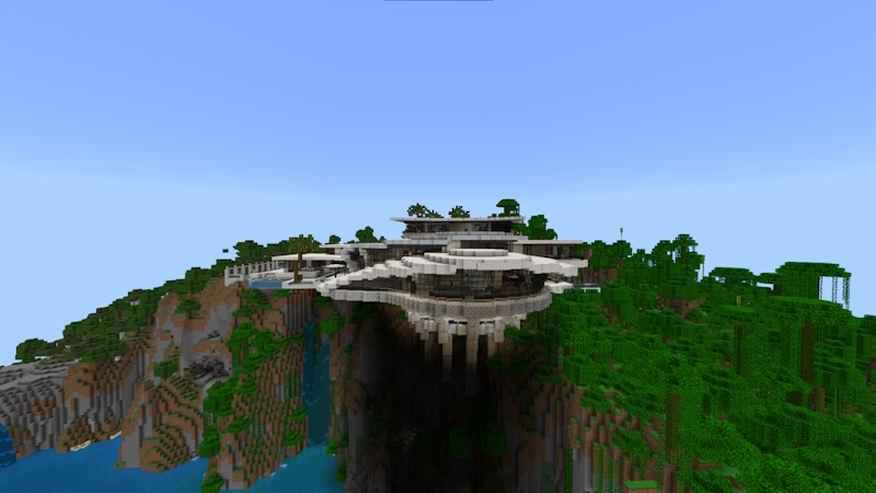 Millionaire Cliffside Mansion by Mob Pie