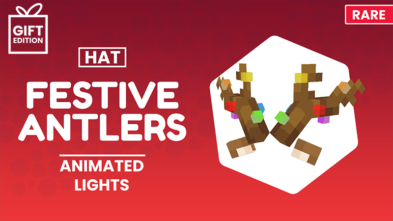 Festive Antlers Hat - Gift