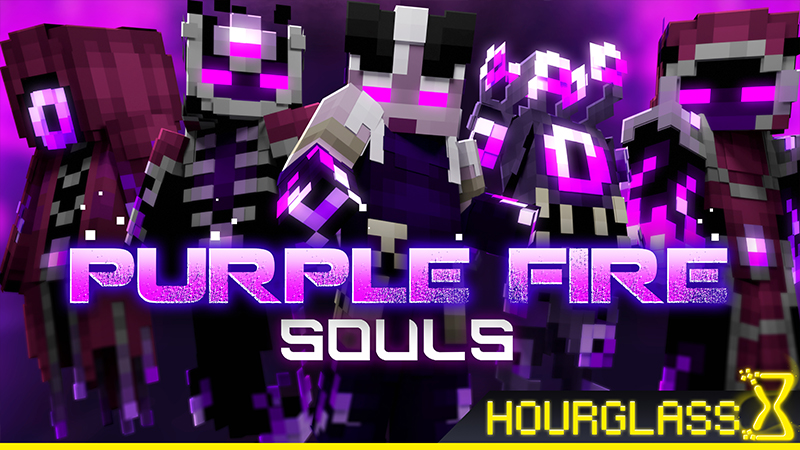 Purple Fire Souls Key Art