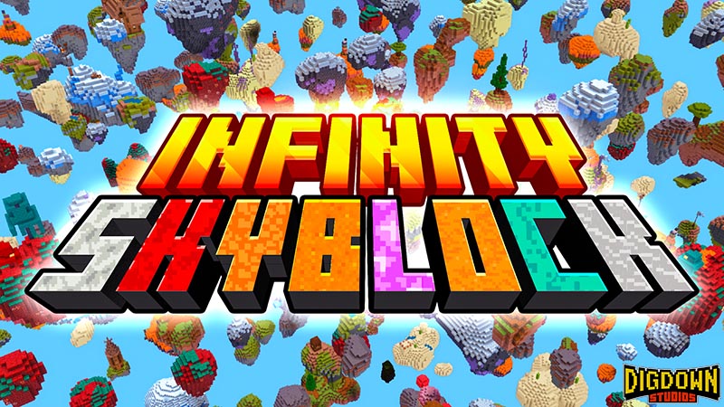 Infinity Skyblock Key Art