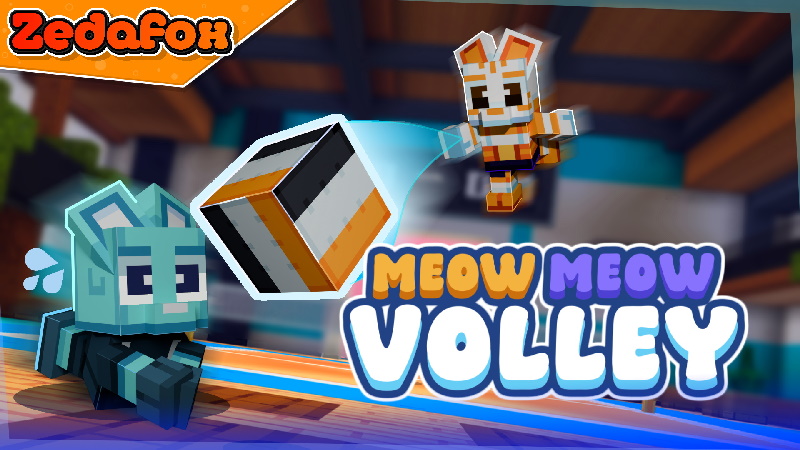 Meow Meow Volley Key Art