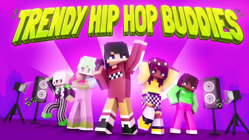 Trendy Hip Hop Buddies Key Art