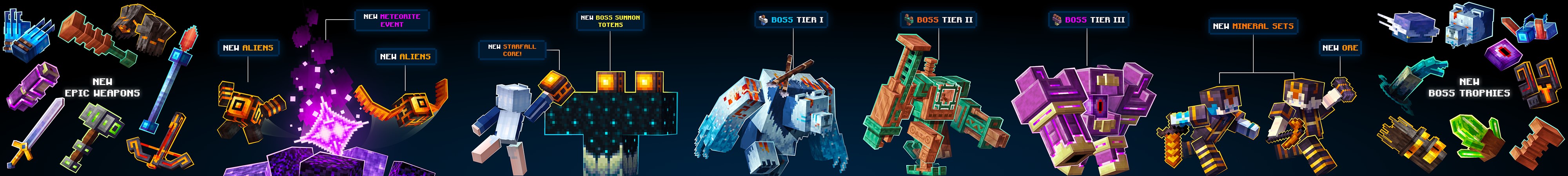 Starfall Bosses panorama