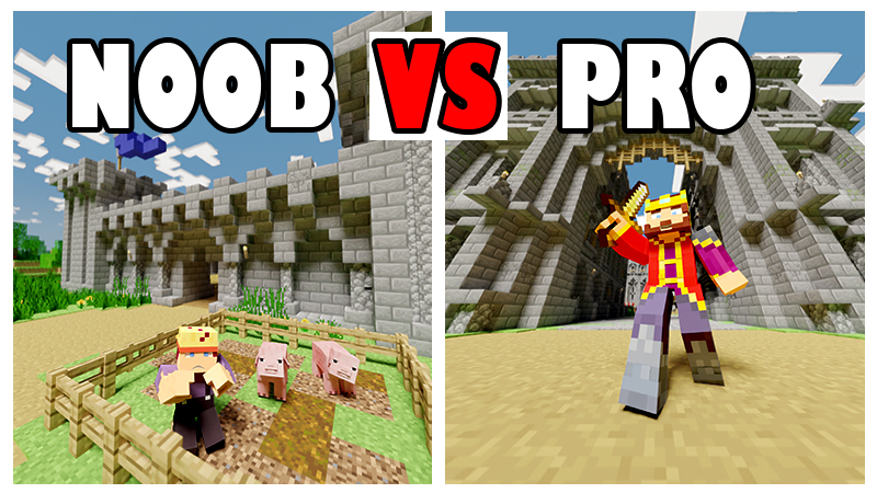 Noob vs Pro : Castle Edition Key Art