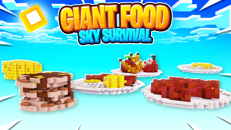 Giant Food Sky Survival Key Art