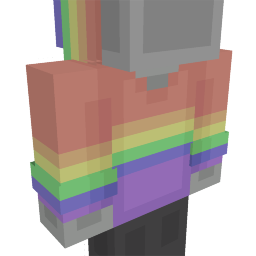Pastel Rainbow Hoodie Key Art