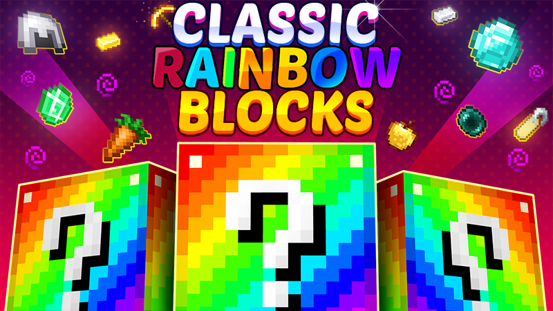 Classic Rainbow Blocks Key Art