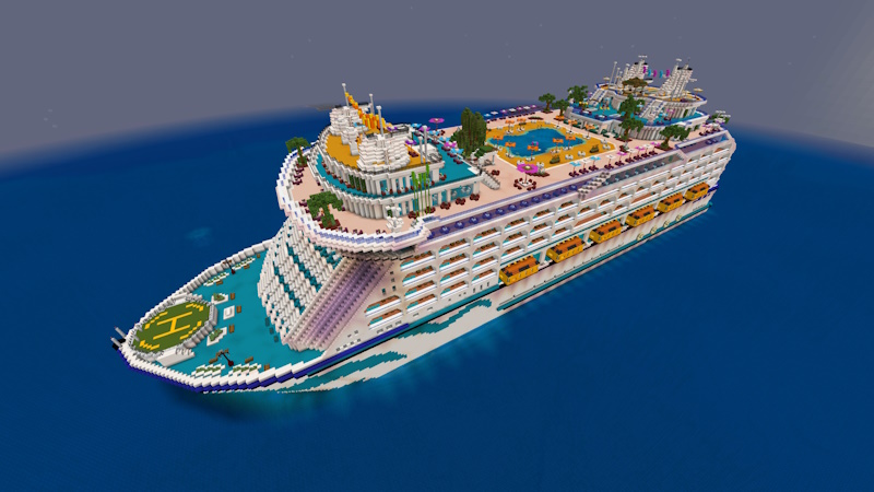 Cruise Ship - Aurora by GoE-Craft