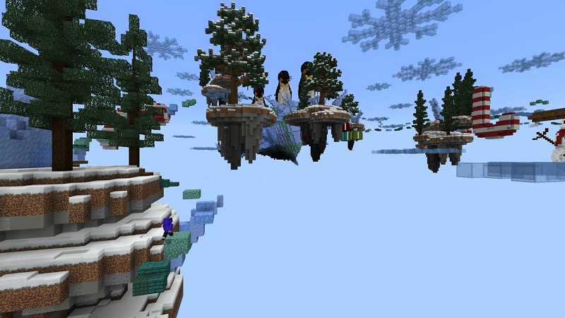 Winter Parkour Screenshot #1