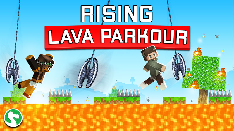 Rising Lava Parkour Key Art