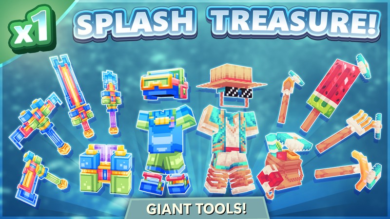 [BedWars SMP] 1x Splash Treasure